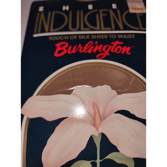Vintage Pantyhose Burlington‎ Sheer Touch of Silk Nos - Picture 2 of 4